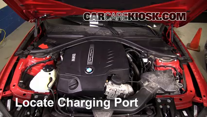 2013 BMW 335i xDrive 3.0L 6 Cyl. Turbo Sedan Air Conditioner Recharge Freon